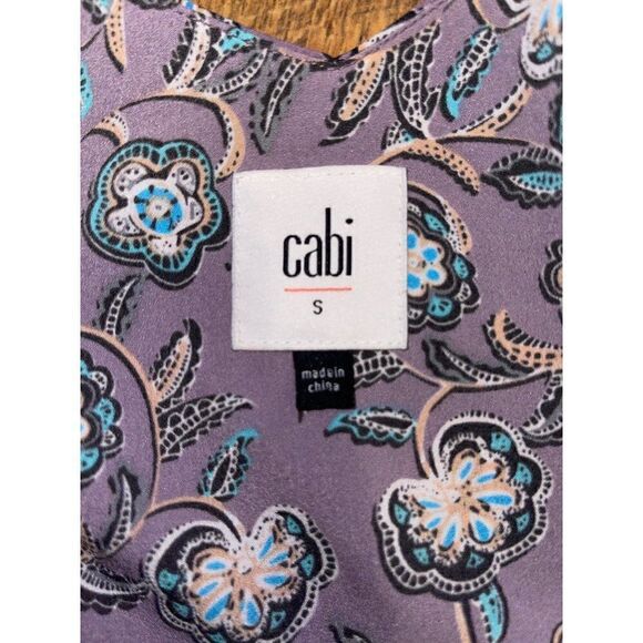 CAbi Floral Scrollwork Cami Tank Top Size Small - Picture 15 of 16